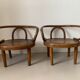 Lot de 2 fauteuils Fischel enfant ancien