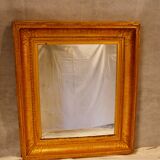 Miroir bois doré, XIXe siècle 92x160cm