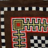 Tapis Moderne Vintage Français, Années 1960, Élégance et Design Unique