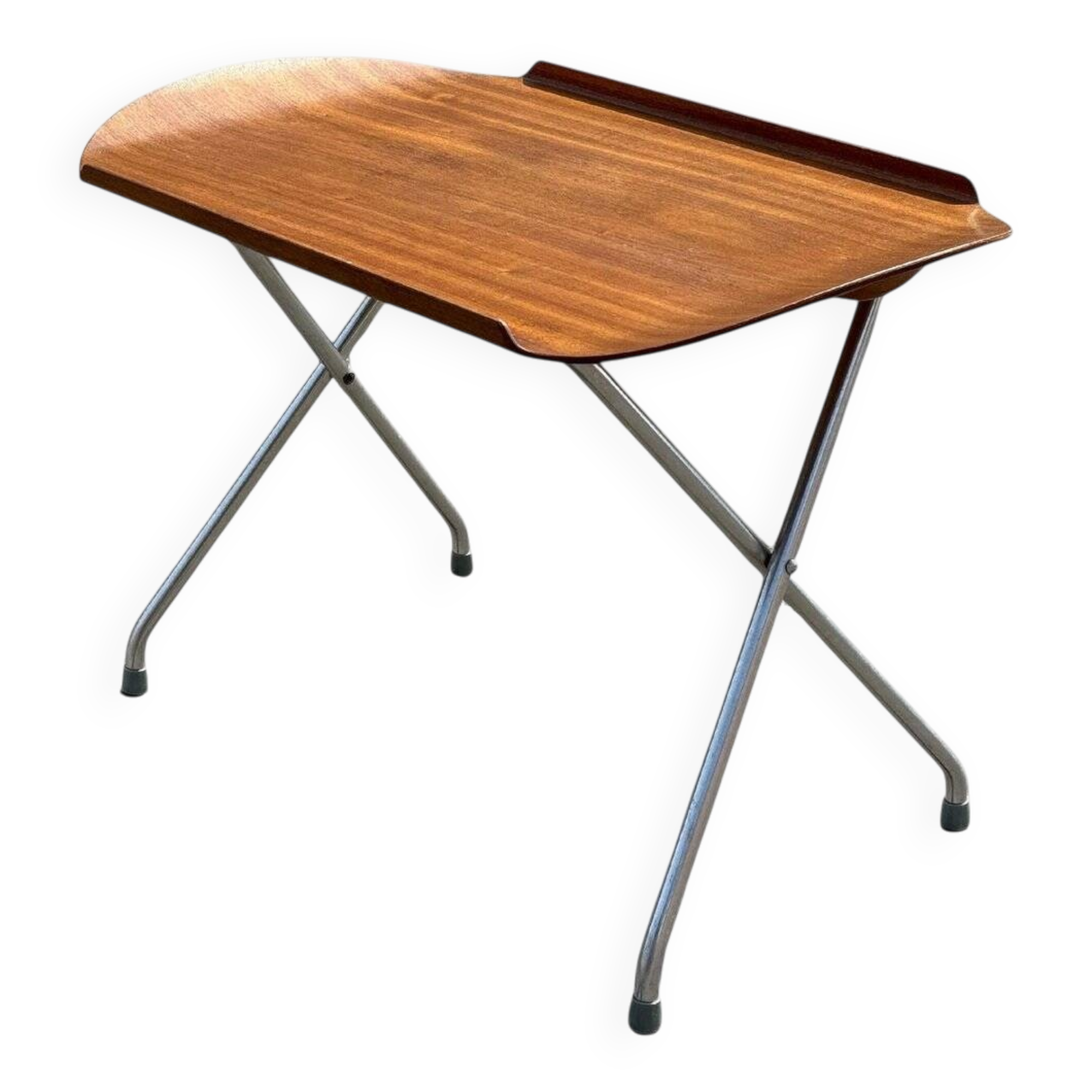 Alminette folding table with teak top, Norway, 1960s