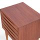 Danish design teak chests of drawers