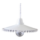 Suspension en opaline dentelée