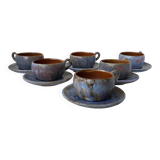 6 stoneware cups Lempereur