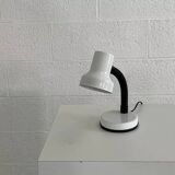 Grey industrial desk lamp