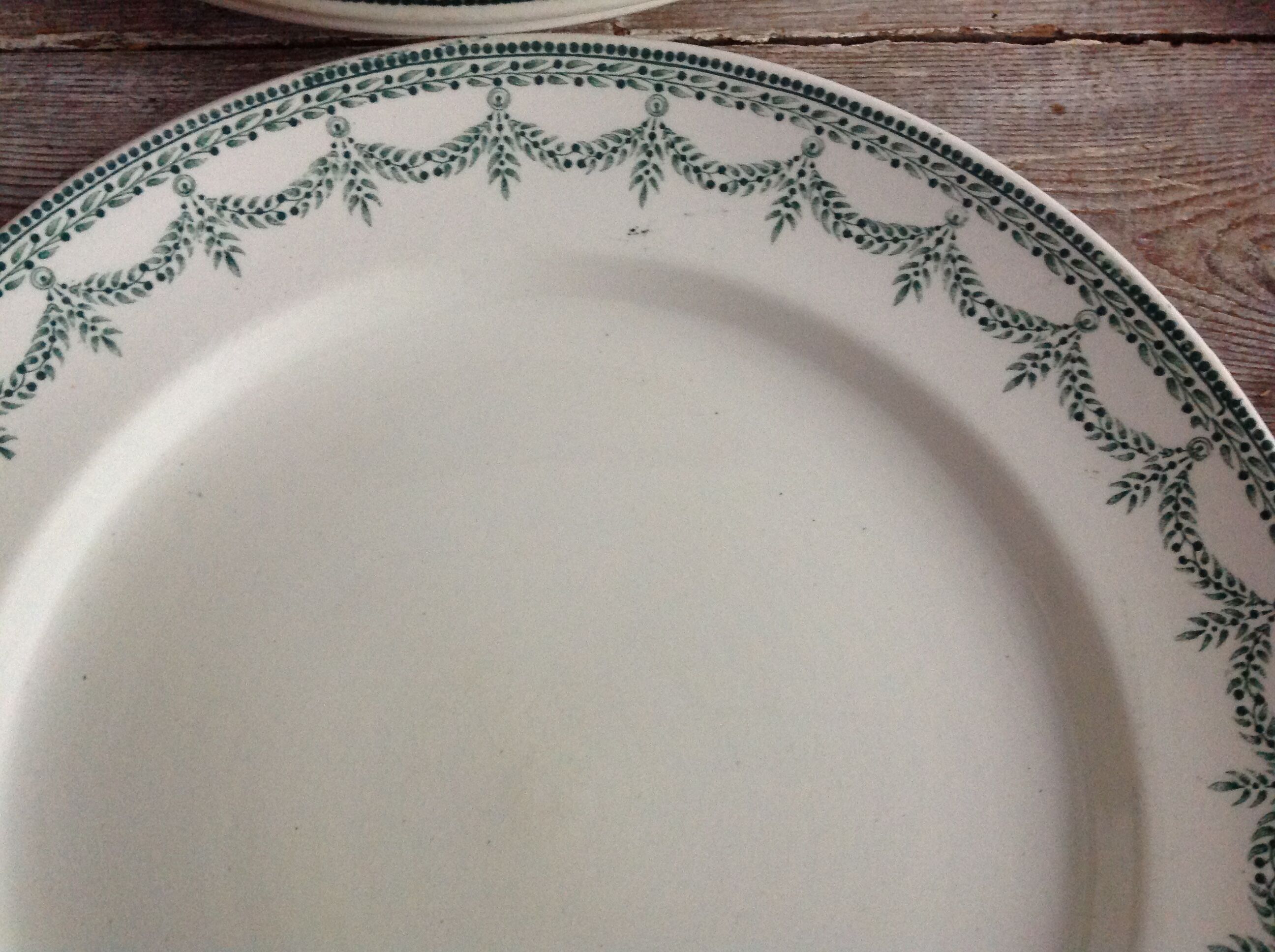 Series of 6 flat plates