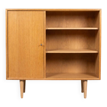 Commode vintage, étagère, buffet, chêne, milieu du siècle années 1960