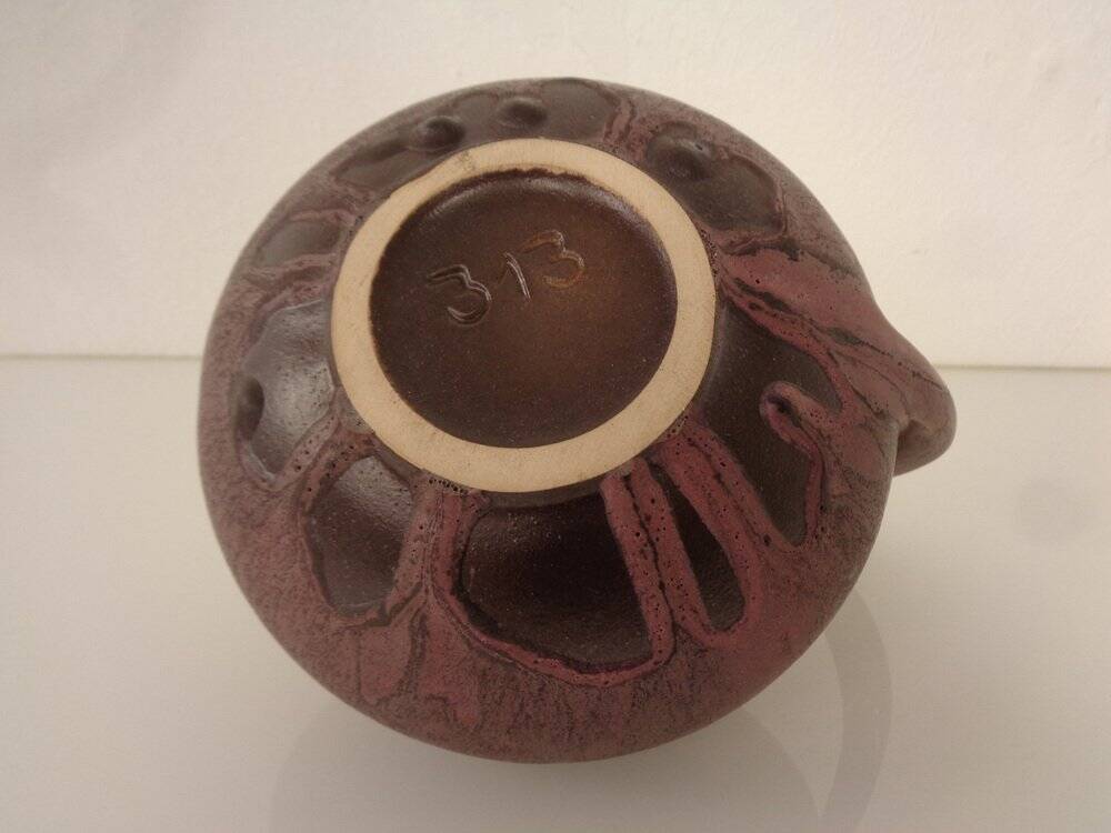 313 Ceramic Vase by Kurt Tschörner for Ruscha, 1960s