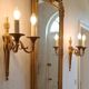 Pair of Louis XVI wall sconces in gilded bronze – Maison Lucien Gau