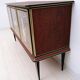 Meuble bar italien du milieu du siècle, Umberto Mascagni pour Harrods Londres, années 1950