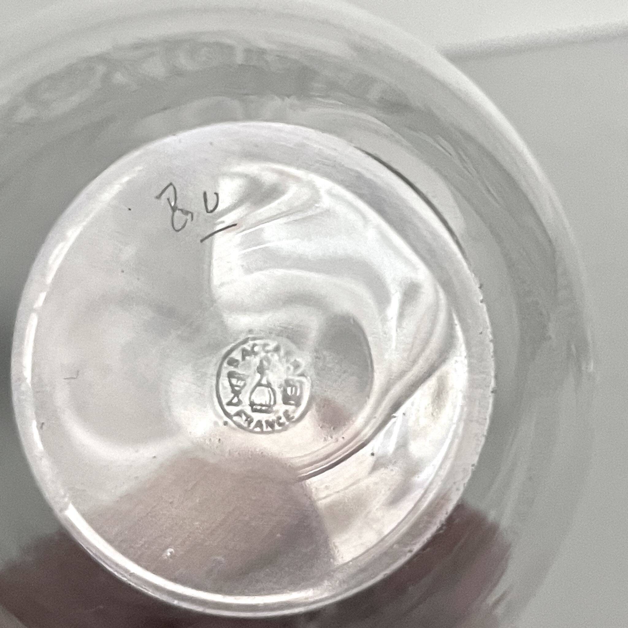 Carafe en cristal Baccarat | Modèle Athénienne | Style Art Nouveau