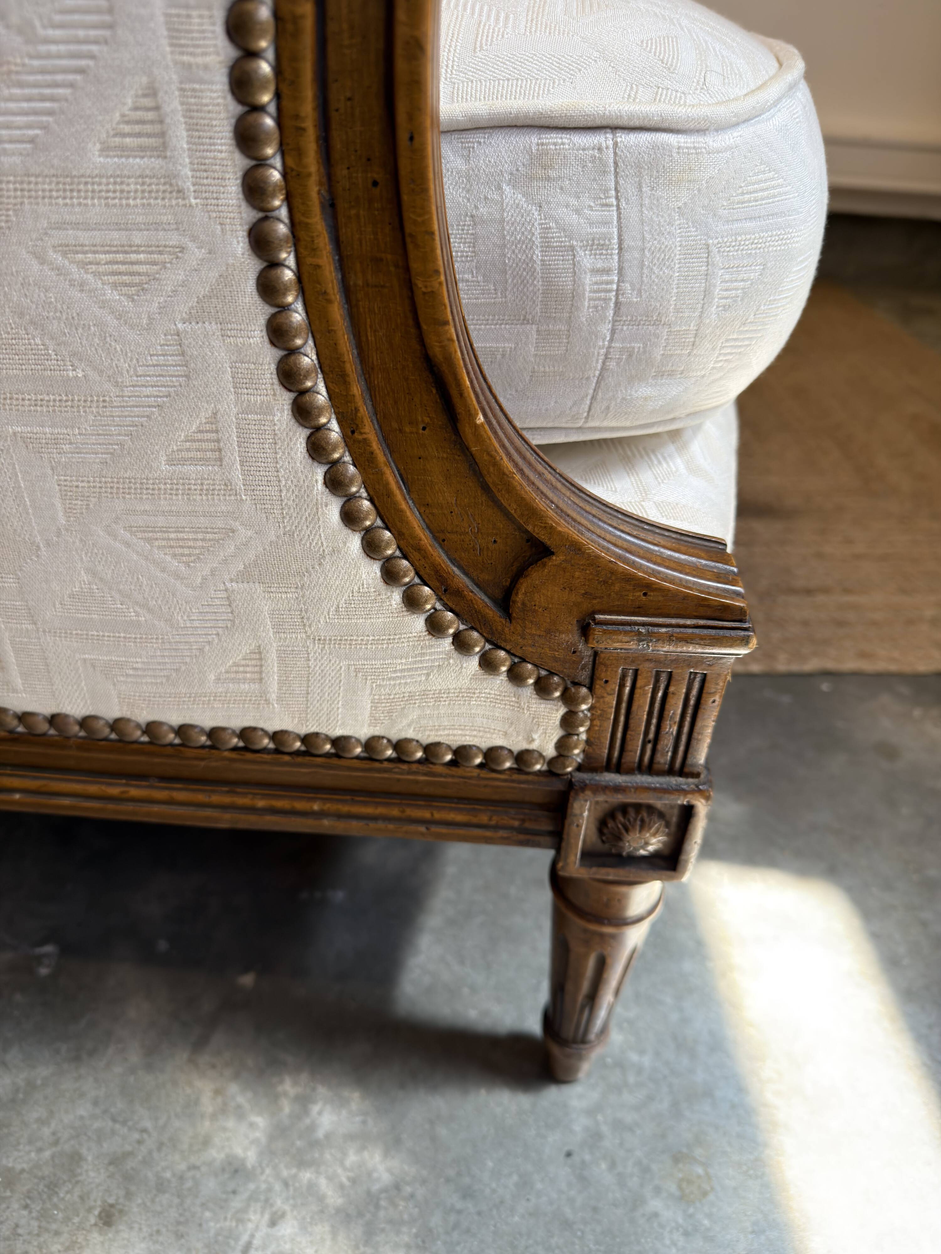 Louis XVI style bench