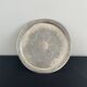 Round silver metal top - rosettes - frieze - Vintage - France