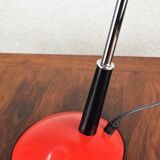 red vintage desk lamp