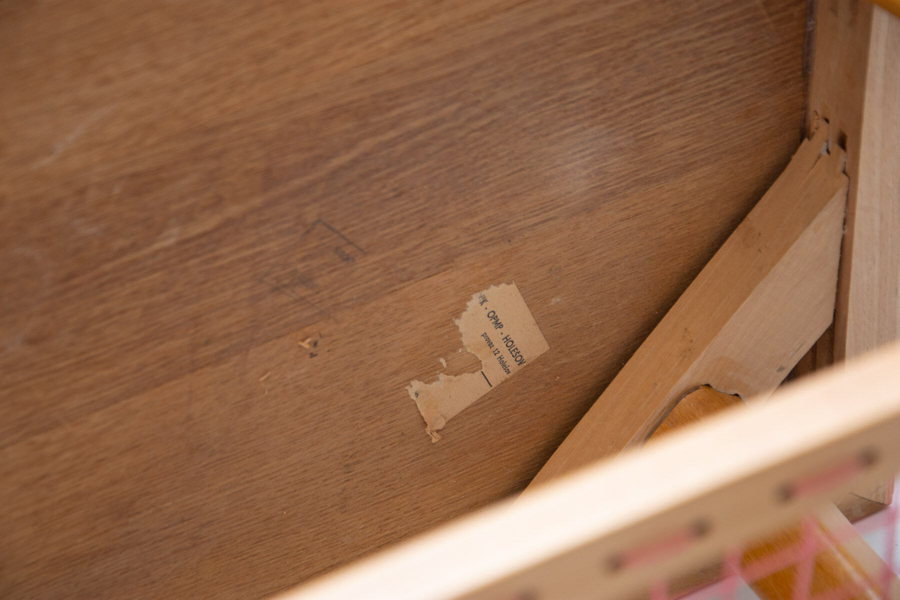 Mid century side table from Dřevopodnik Holešov, Czechoslovakia, 1960´s