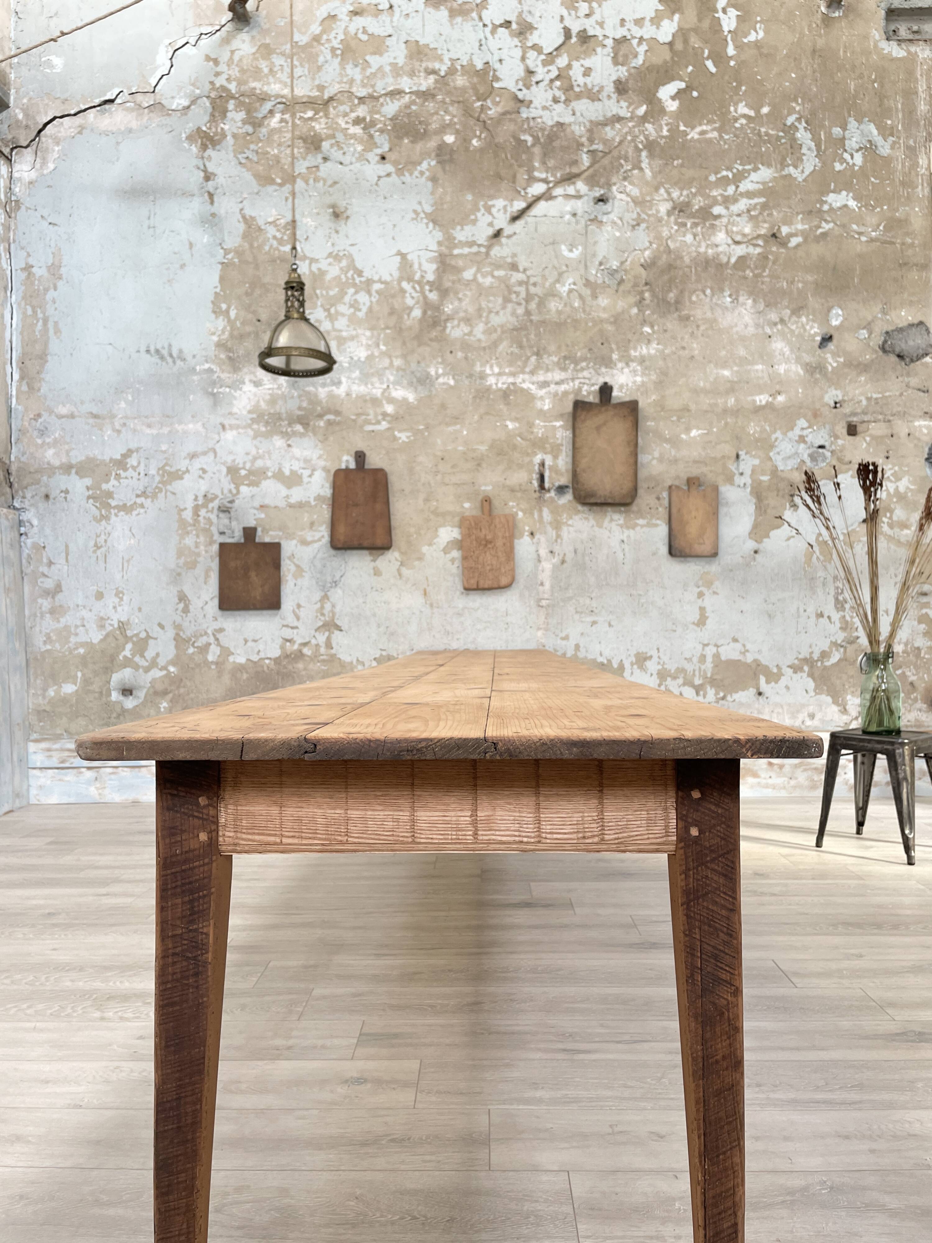 Vintage farmhouse table