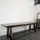 Solid oak Spanish table
