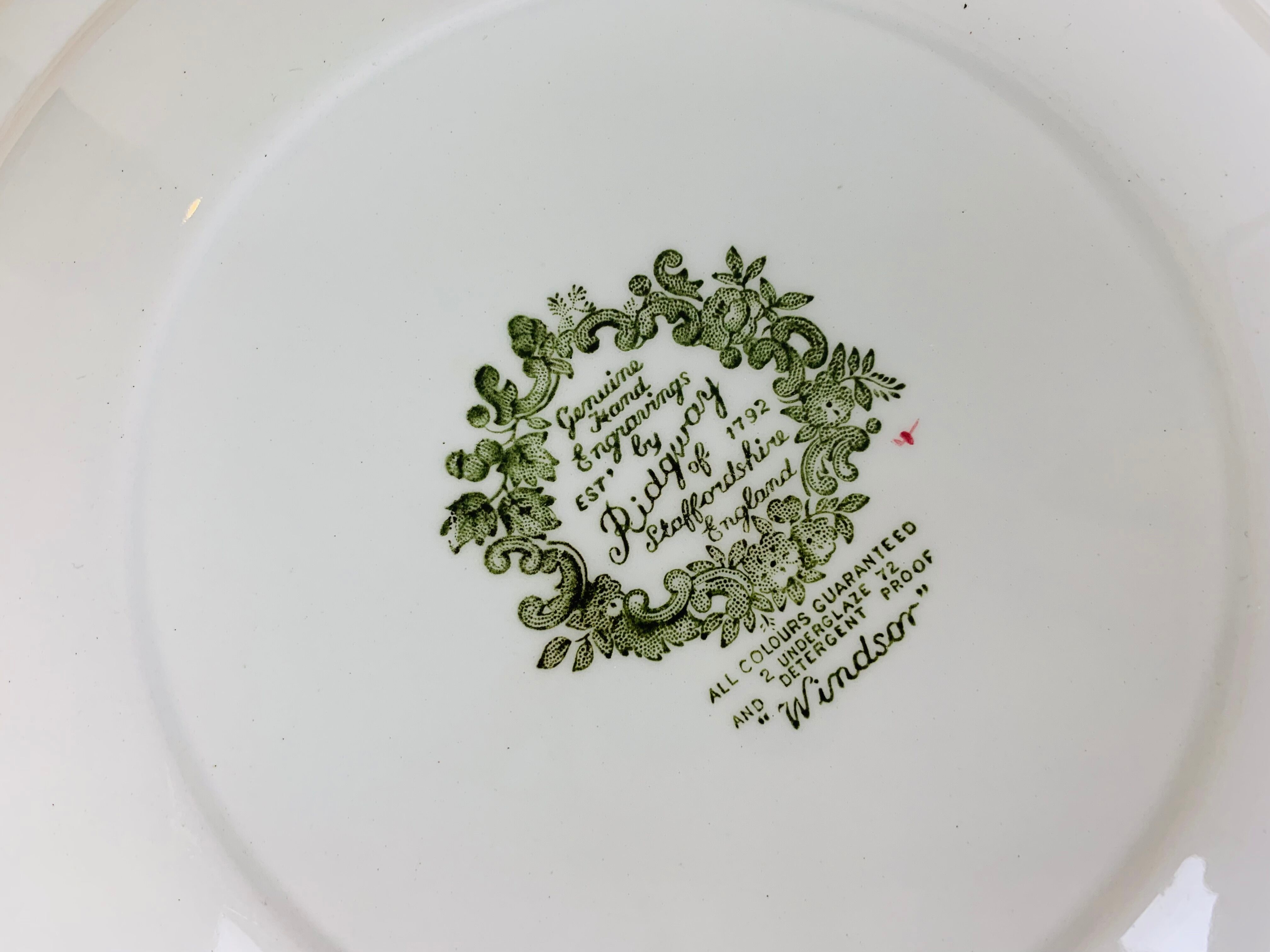 Windsor Round Food Duo by Ridgway Staffordshire