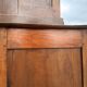 Two-body oak sideboard, circa 1890 — antique glasses and assembly