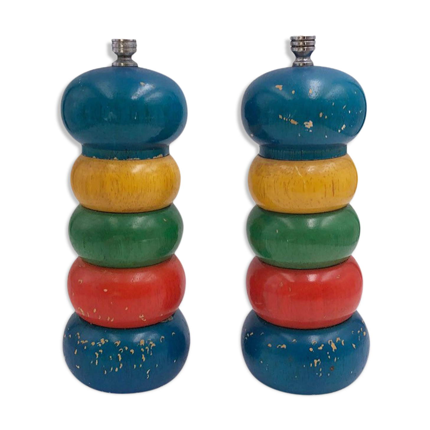 Old pepper and salt mills