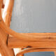 Etagère en rotin bleue