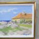 Ragnar Lindquist, Swedish Modern Landscape, 1960s, Oil on Canvas, Framed