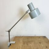 Grey Industrial Factory Office Desk Lamp from Elektrosvit, 1970s