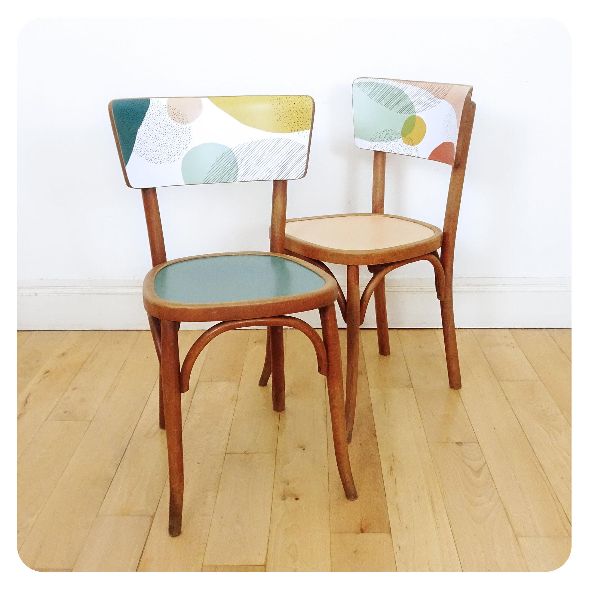 Pair of  bistro chairs
