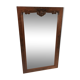 Large mirror carved 137 x 84 cm old door to rack 1920