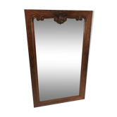 Large mirror carved 137 x 84 cm old door to rack 1920