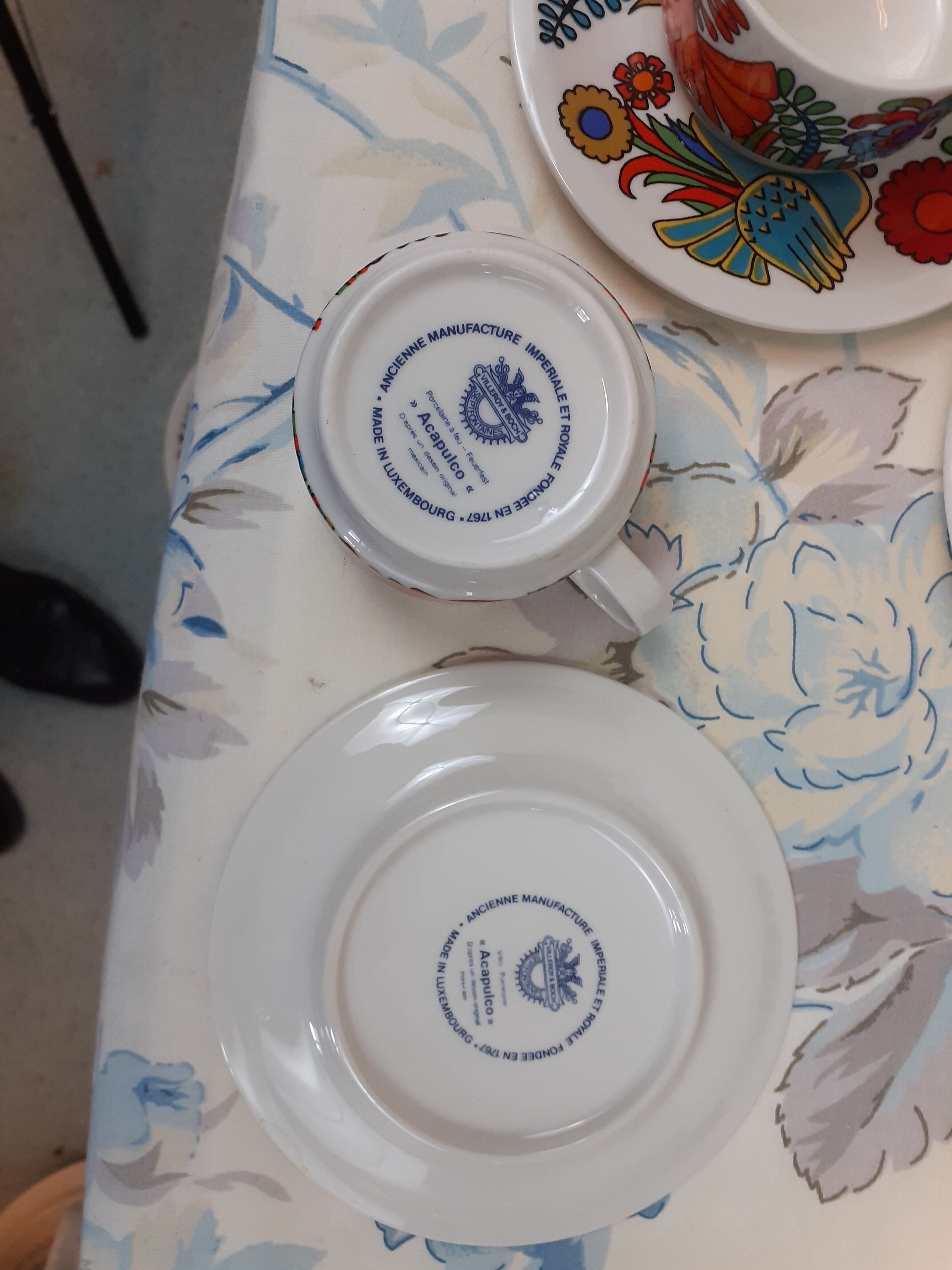 Tea cup acapulco villerpy and boch