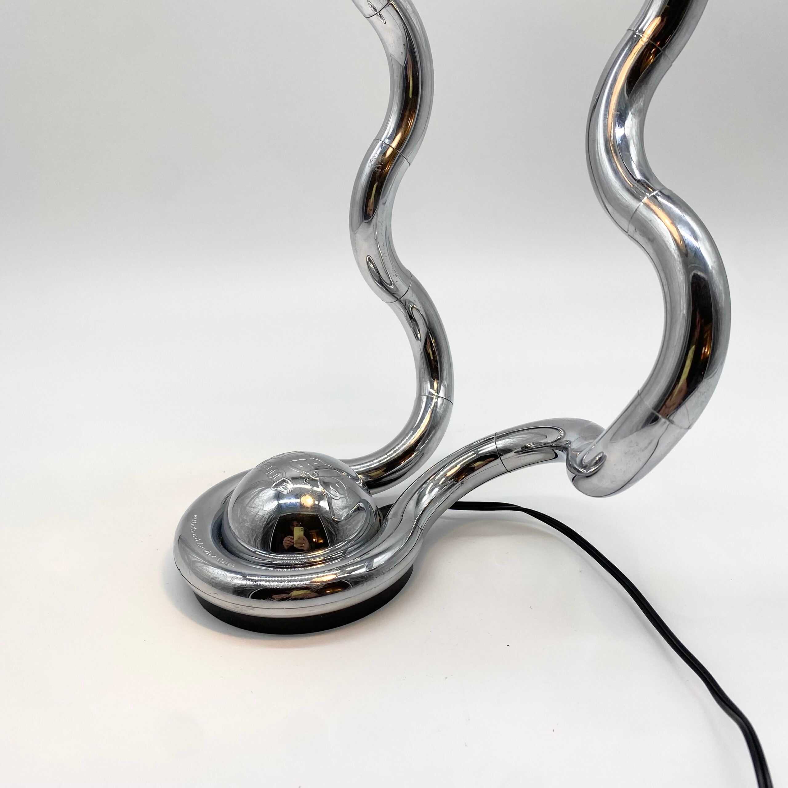 "Tangle" lamp by Richard Zawitz, 1991