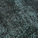 Handmade Oriental Decorative 1980s 294 cm x 401 cm Black Wool Carpet