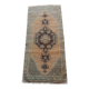 Tapis de couloir turc vintage 48x103 cm