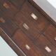 Vintage Dutch Oak Apothecary/Shop Cabinet, 1950s