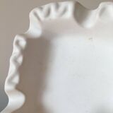 Empty matt white ceramic pocket 1950