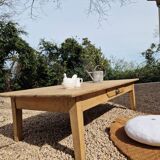 Table basse chêne
