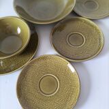 Brunch set - vintage Salins tableware - Miramar model