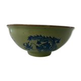 China bowl China cracked celadon apocryphal marking KANGXI (1662-1722) Qing XIX