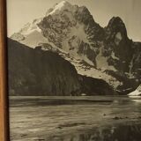 Vintage mountain photo