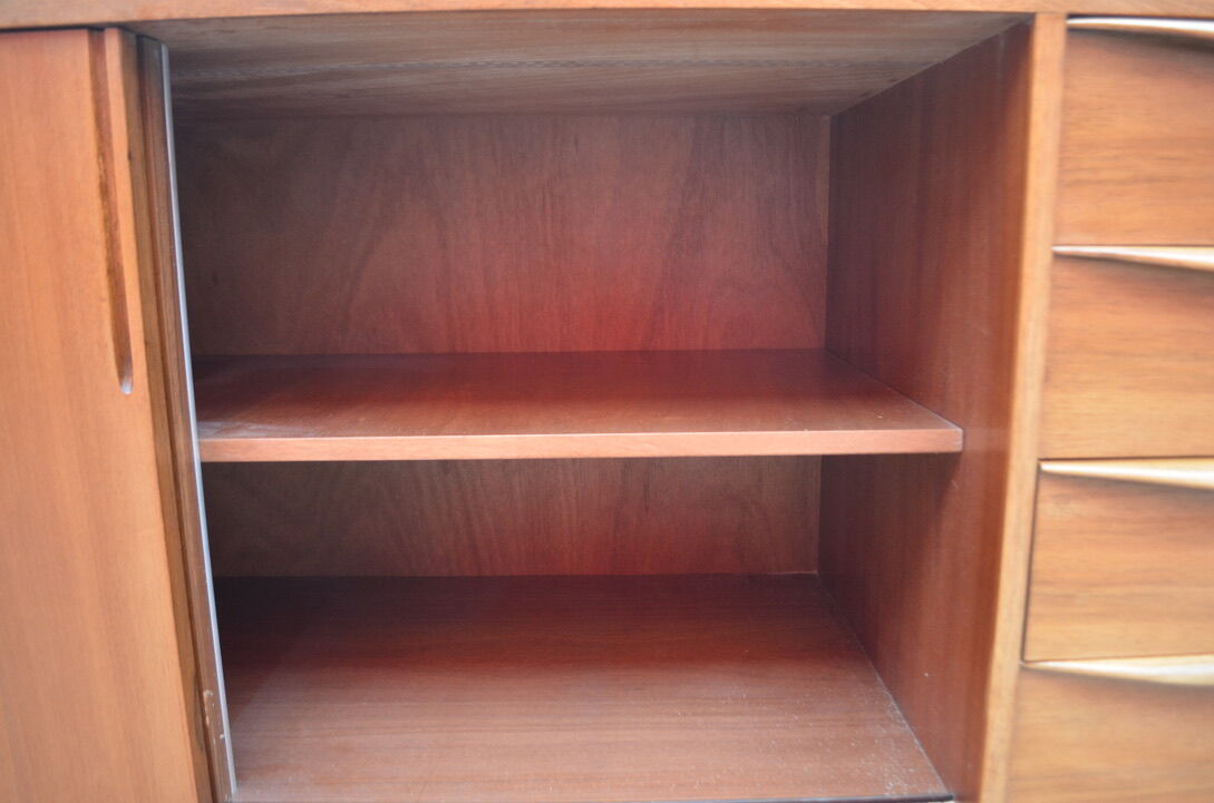 German Mid-Century Walnut Sideboard from A.M.T.