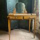 Art Deco dressing table in solid oak