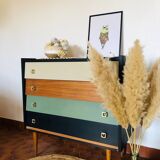 Vintage Scandinavian chest of drawers