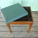 Sewing box worker's stool