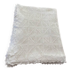 Handmade cotton crochet bedspread