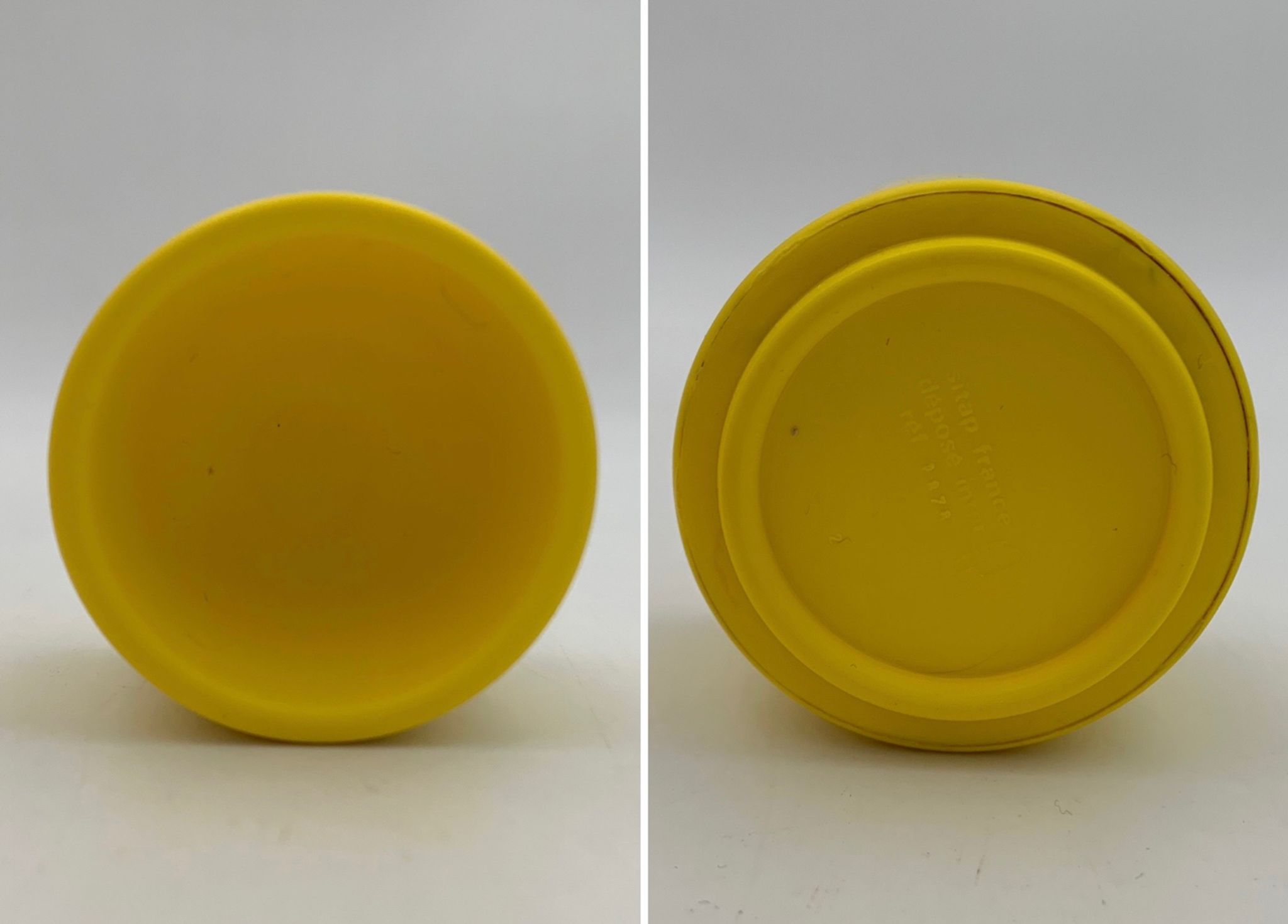 4 vintage egg cups, Sitap France, 1970s