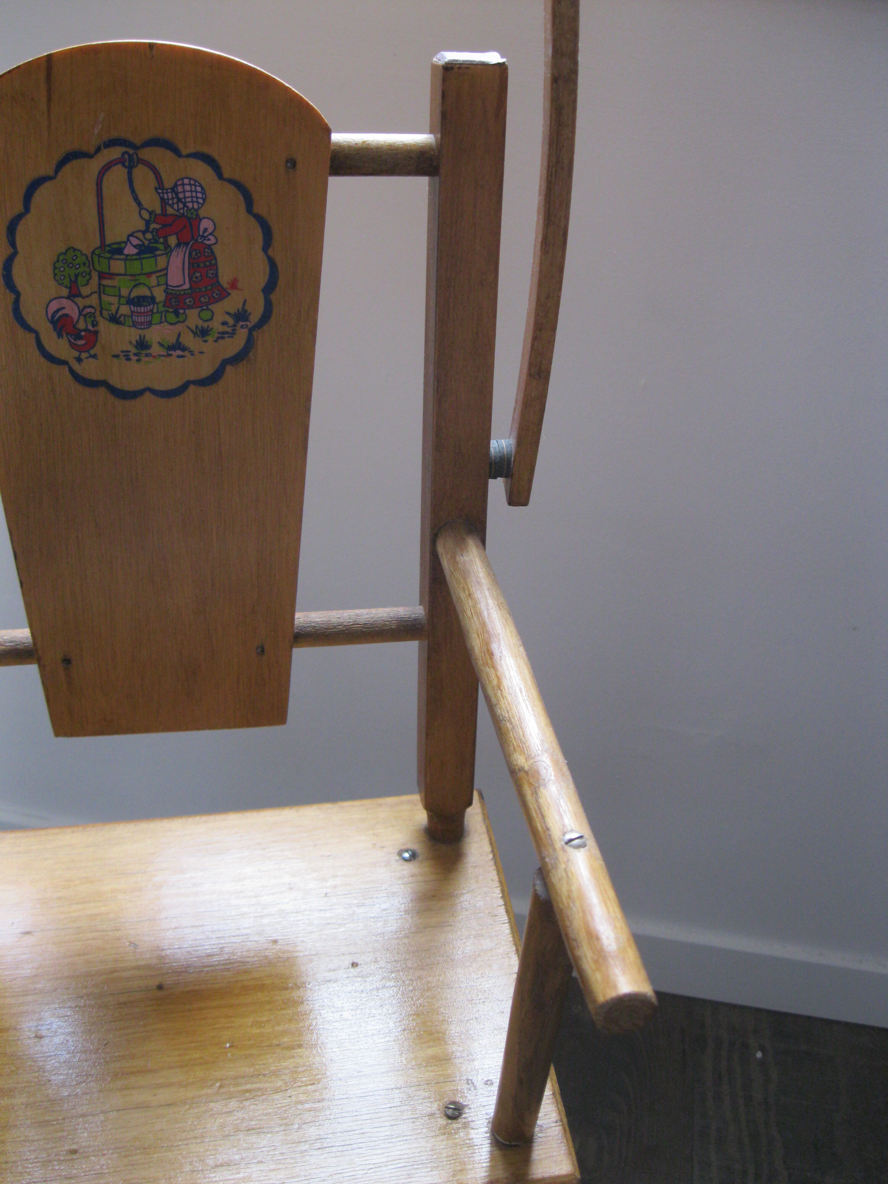 Toy high abacus wooden doll desk desk