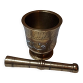 Mortar with pestle