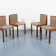 Set de 4 chaises italiennes vintage 1970