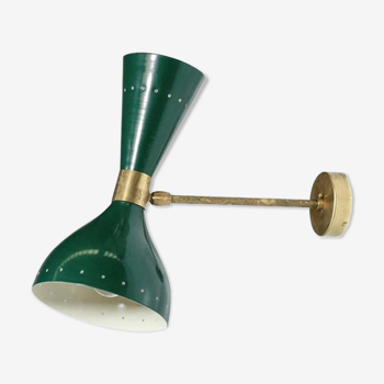 Duck green wall lamp