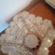 Lampe chevet bureau verre 1960 70